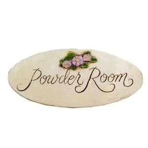  Powder Room Plaque