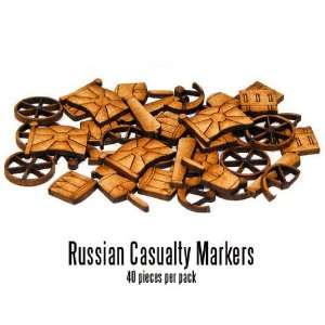    Black Powder 28mm Napoleonic Russian Casualty Markers Toys & Games