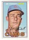 JIM STEWART Autographed 1966 Topps Cubs  