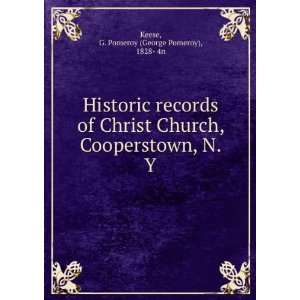   Cooperstown, N.Y. G. Pomeroy (George Pomeroy), 1828  4n Keese Books