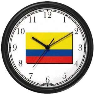  Flag of Columbia   Columbian Theme Wall Clock by 