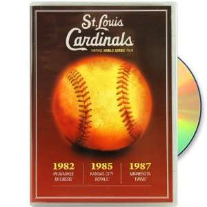   Cardinals Vintage World Series Film 1980s DVD