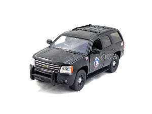   TAHOE CIA POLICE CAR BLACK 1/24 New Without Box DIECAST CAR  