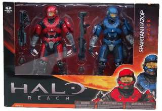 HALO Reach Spartan Hazop Blue & Red 2 Pack ~ MISB  