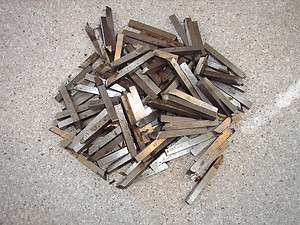 7lbs of Assorted Used 5/16 Carbide Tipped Cutting Tools  