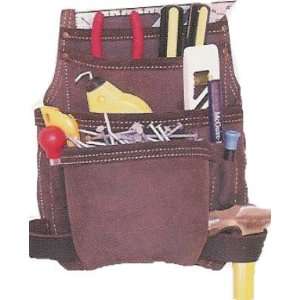  10 Pocket Carpenters Pouch #695 CC BrownOil Tan Leather 