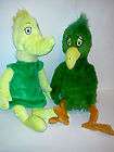 Lot Of 2 Kohls Cares For Kids Dr. Seuss SNEETCH Bird and Green PARROT 