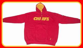 Kansas City Chiefs Full Zip Hoodie Sweatshirt Big& Tall  