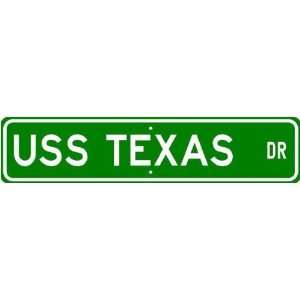  USS TEXAS SSN 775 Street Sign   Navy