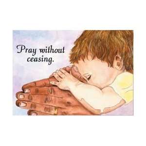  Janlynn Rubber Stamp Pray Without Ceasing