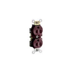   CR15S G Receptacle,Dup,Std,5 15R,Tamper Res,BR