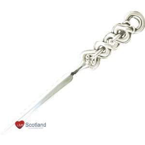  Letter Opener 22cm Pewter Celtic Rope Handle Patio, Lawn 