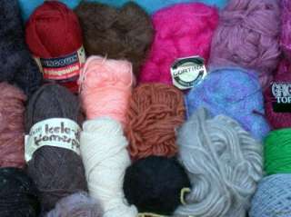 Yarn Lot Wool Mohair Cascade Reynolds Grignasco Fleisher NR  