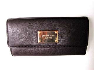 MICHAEL KORS JET SET CARRY ALL LEATHER WALLET NWT  