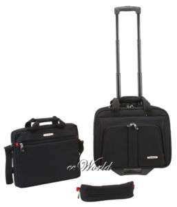 ROCKLAND 3 PC SET CARRY ON ROLLING COMPUTER CASE $130  