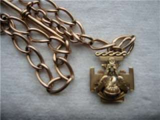 14k gold antique enamel freemason 32 double eagle medal masonic watch 
