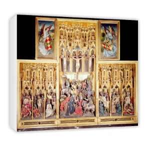  Central section of the Ambierle Altarpiece,   Canvas 
