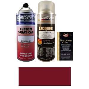  12.5 Oz. Maroon Metalic Spray Can Paint Kit for 1981 