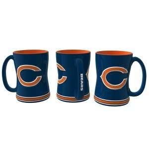  Chicago Bears Coffee Mug   15oz Sculpted Sports 