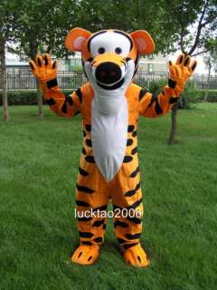 Novel Lovely Tiger Mascot Costume Cartoon Fancy Dress  