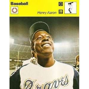  1977 79 Sportscaster Series 3 #316 Henry Aaron Everything 