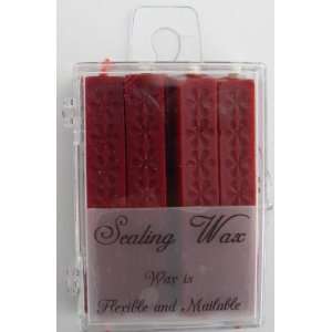   ) Red Flexible Sealing Wax (with wick)   4 Sticks