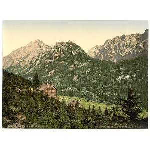  Mittelgrat,Lomnitzer Spitze,Tatra,Austro Hungary
