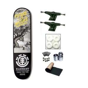 Element Chad Tim Tim Future Is Nature 7.75 Skateboard Complete  