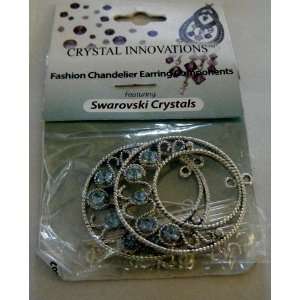  Swarovski Chandelier Earring Kit/blue Arts, Crafts 