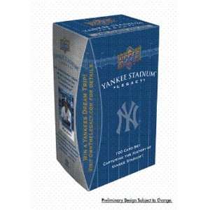  New York Yankees MLB Upper Deck Yankee Stadium Box Set 