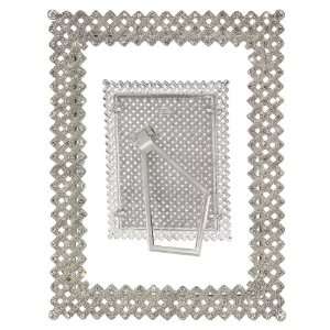  Olivia Riegel Silver Lattice 5x7 Picture Frame With 