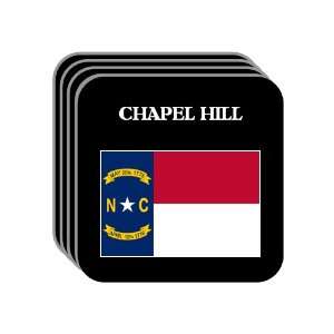  US State Flag   CHAPEL HILL, North Carolina (NC) Set of 4 