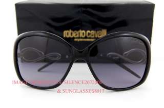 New Roberto Cavalli Sunglasses RC 520 520S 01B BLACK  