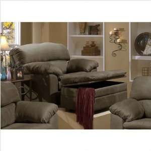  Simmons Upholstery 6399 FF Set Emerson Fine Suede Fern 