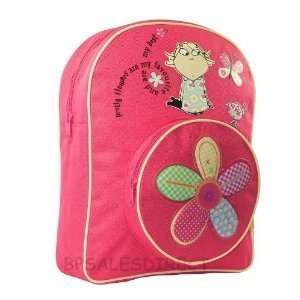  Charlie and Lola Girls School Backpack Bag   Flower Design 