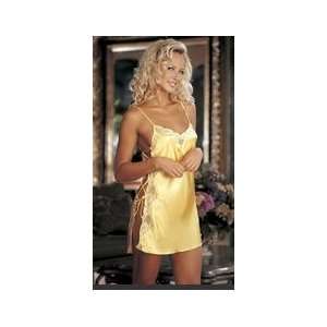 Beautiful Charmeuse and dyed to match scalloped lace CHEMISE Our Best 
