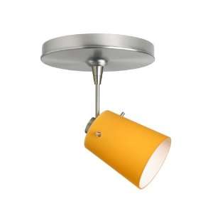 Besa Lighting 1SP 5118AM SP12 SN Apricot Matte Tammi 3 Single Light 