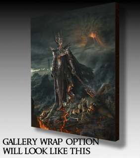 Lord of the Rings CANVAS GICLEE SAURON by VanderStelt  