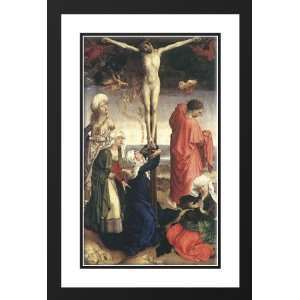  Weyden, Rogier van der 17x24 Framed and Double Matted 
