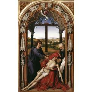  FRAMED oil paintings   Rogier van der Weyden   24 x 40 