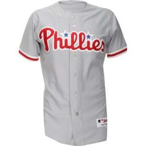   Phillies Road Grey Authentic MLB Jersey