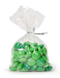Clear Cellophane Bags are ready to fill with favors, candies or other 