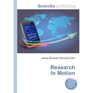  Research In Motion Ronald Cohn Jesse Russell Books