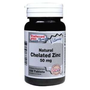 ZINC TB 50 MG CHELATED ***KPP Size 100 Health & Personal 