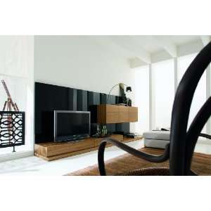  Rossetto   Wall Unit Composition 106 in Walnut and Glossy 