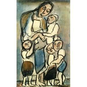  Hand Made Oil Reproduction   Georges Rouault   32 x 52 