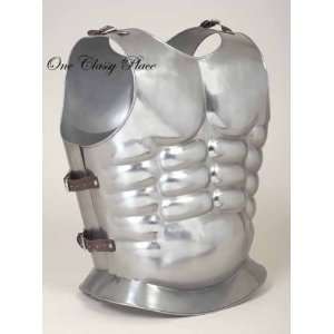    Roman Muscle Cuirass Breast Plate Armour 25H, 18W