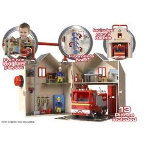  Fireman Sam Deluxe Firestation Toys & Games