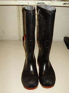 WELPAK BLACK WITH RED SOLE BOOT  