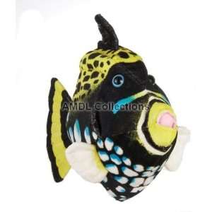    Reef Triggerfish Fish 15 Plush Stuffed Animal Toy Toys & Games